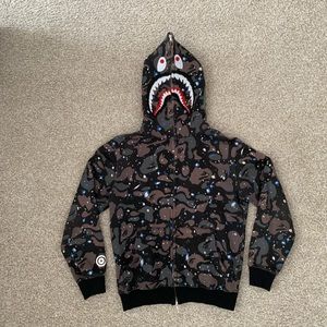 Bape galaxy hoodie size Medium